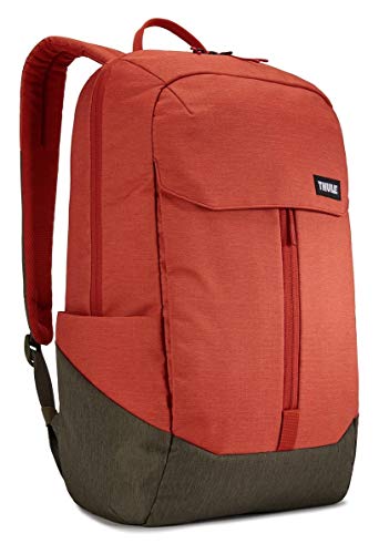 THULE Lithos 2019 Mochila Tipo Casual 50 Centimeters Naranja (Rooibos/Forest Night)