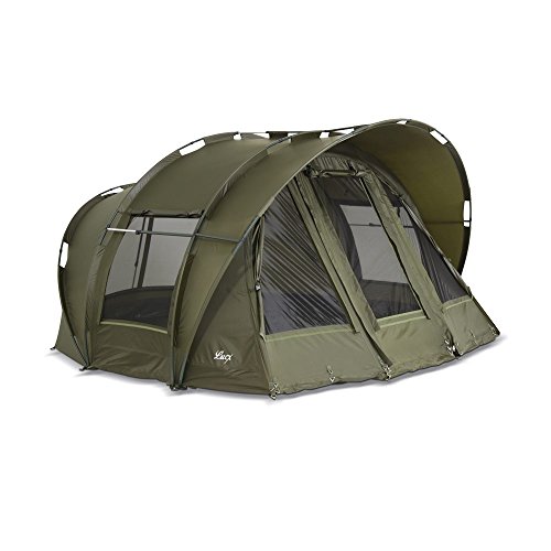 Tienda de pesca vivac Lucx® carpa carpa leopardo, tienda para 1, 2, 3 hombres 10,000 mm