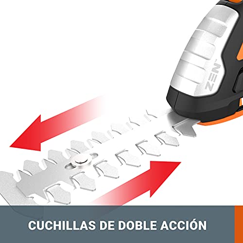 Tijeras 3 en 1: Arreglasetos/Cortacésped/Cortasetos Worx WG801E