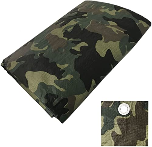 TOLDO LONA CAMUFLAJE MILITAR PROTECTOR DE POLIETILENO SUELO CAMPING JARDIN 2X3 APROX.