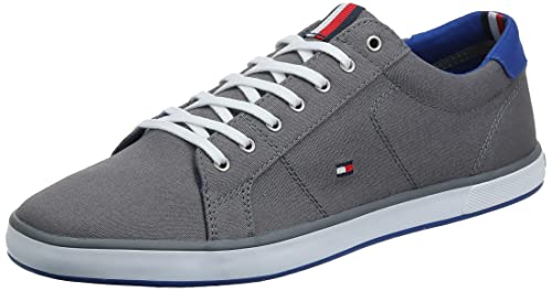 Tommy Hilfiger H2285arlow 1d, Zapatillas Hombre, Gris Steel Grey 596, 47 EU