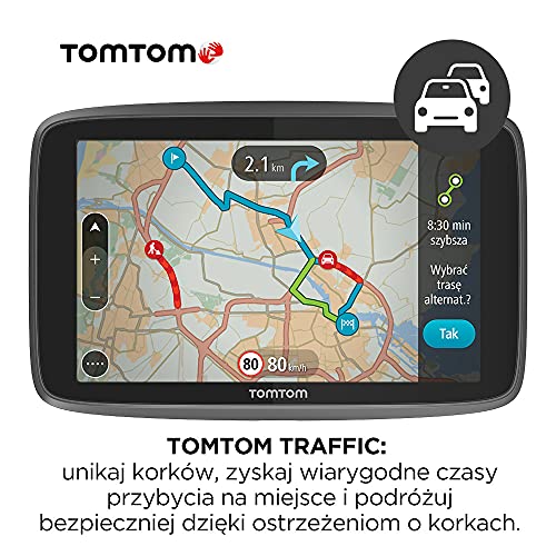 TomTom GO PROFESSIONAL 6250 Portátil/Fijo 6" Pantalla táctil Negro navegador - Navegador GPS (Albania, Andorra, Europa Oriental