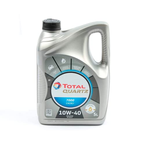 Total 169153/201537 Quartz 7000 Energy 10W-40 Aceites de Motor para Coches, 5 litros