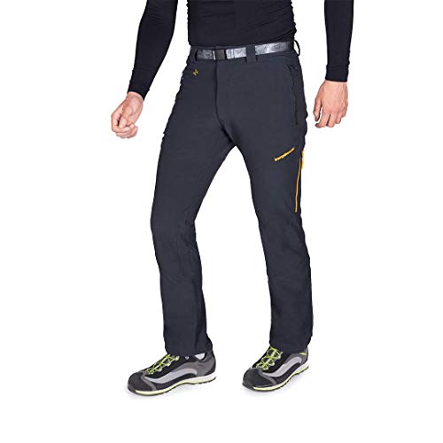 Trangoworld Mourelle Pant. Largo, Hombre, Negro, L