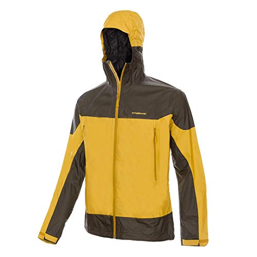 Trangoworld Rilton TF Chaqueta, Hombre, Mostaza/Sombra Oscura, L