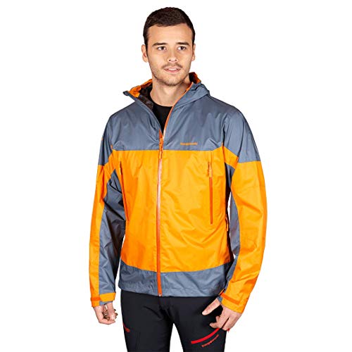 Trangoworld Rilton TF Chaqueta, Hombre, Naranja oxido/Gris Medio, XL