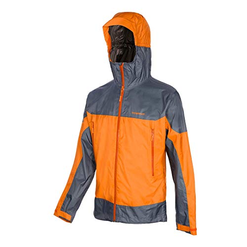 Trangoworld Rilton TF Chaqueta, Hombre, Naranja oxido/Gris Medio, XL