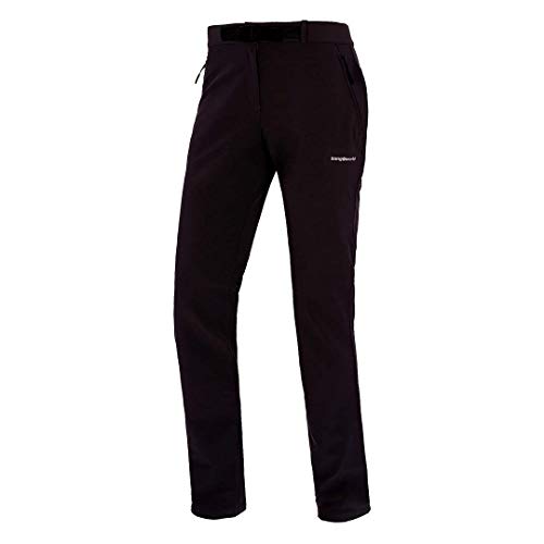 Trangoworld Sescun Pant. Largo, Mujer, Negro, L