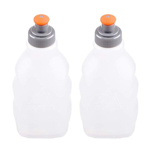 TRIWONDER Botella de Agua Deportiva Botella Balanda Libre-BPA a Prueba de Fugas Ideal para Running Ciclismo Senderismo (250ml - 2 Pcs)