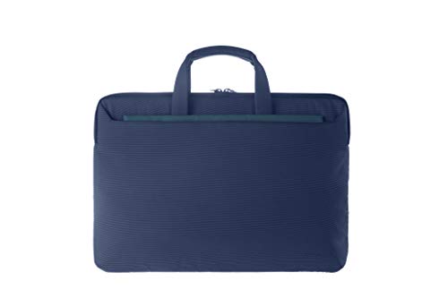 Tucano-Bolsa de Trabajo para Portátil de 15,6 Pulgadas y para MacBook de 15 Pulgadas. Maleta para Mujeres y Hombres con Correa de Hombro y Bolsillo Interior Acolchado para Ordenador, iPad y Tableta