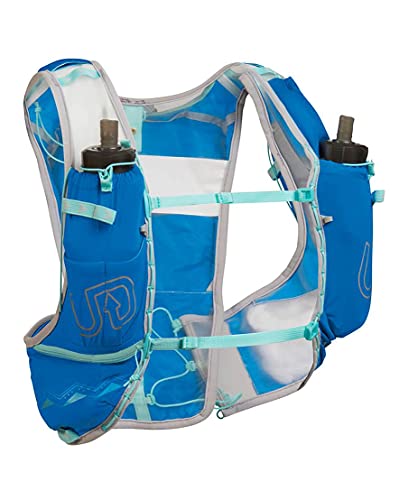 Ultimate Direction Ultra Vesta 5 S/M Signature Blue, Mochila Trail Running para Mujer, Azul Claro