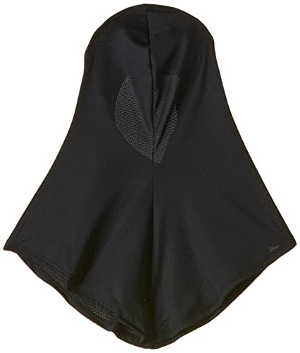 Under Armour Sport Hijab Polaina de Cuello, Mujer, Negro, Plateado (001), M-L