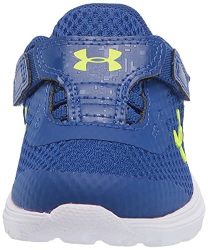 Under Armour UA Inf Surge 2 AC, Zapatillas para Correr de Carretera, Royal/White/High-Vis Yellow, 44.5