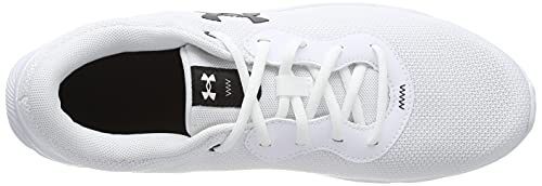 Under Armour UA Mojo 2, Zapatillas Hombre, White/White/Black, 41 EU