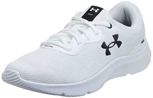 Under Armour UA Mojo 2, Zapatillas Hombre, White/White/Black, 41 EU