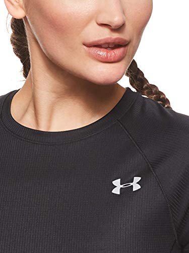 Under Armour UA Speed Stride Camiseta, Mujer, Negro (Black 001), S