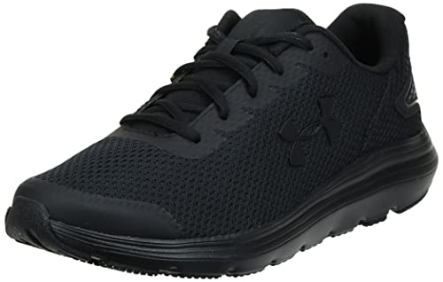 Under Armour UA Surge 2 - Zapatillas para Correr, Hombre, Negro (Black / Black / Black), 43 EU