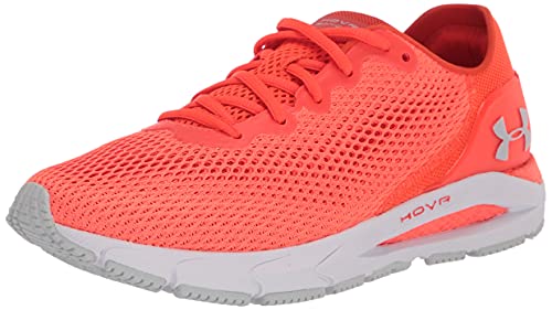 Under Armour Women's HOVR Sonic 4 Running Shoe, Phoenix Fire (601)/White, 8.5