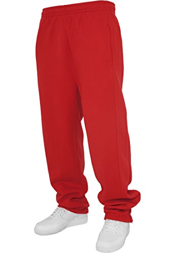 Urban Classics Sweatpants Pantalones Deportivos para Hombre, Rojo, XL