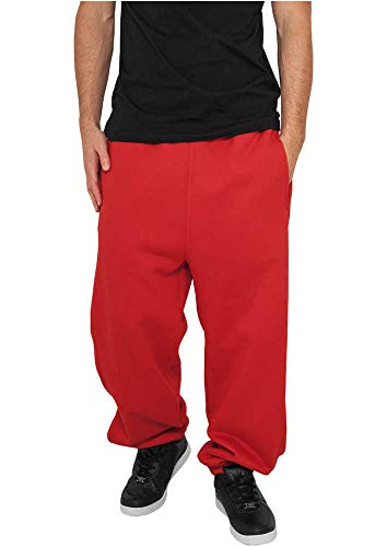 Urban Classics Sweatpants Pantalones Deportivos para Hombre, Rojo, XL