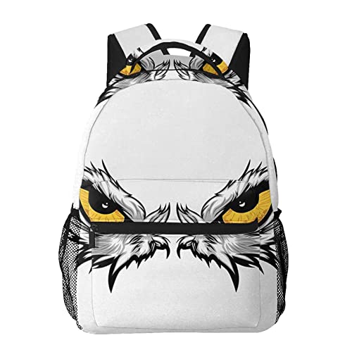 USGYY Mochilas Escolares, Dibujos animados de presas de aves Mochila Niños Chicas Casual Mochila para Portatil Mochila Universidad Resistente Mochila Instituto