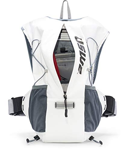 USWE Nordic 10 Mochila de hidratación, Unisex Adulto, Blanco, Size