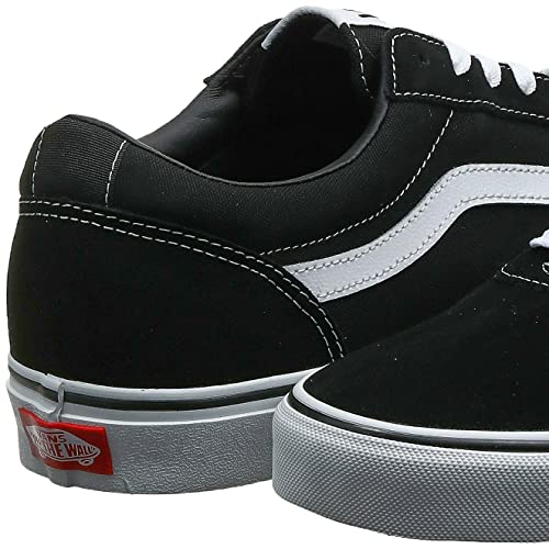 Vans Ward Suede/Canvas, Zapatillas Hombre, Black White Iju, 44.5 EU