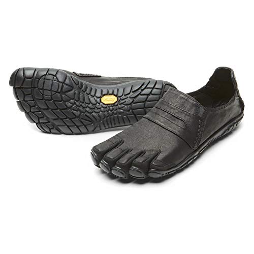 Vibram Five Fingers Men's CVT-Hemp Minimalist Casual Walking Shoe (40 EU/8-8.5, Black Leather) (Black Leather, Numeric_11)