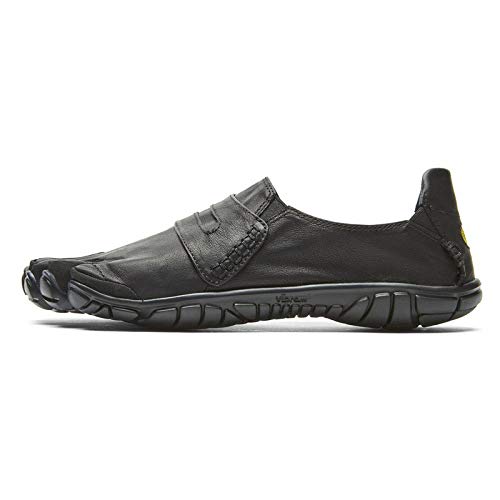 Vibram Five Fingers Men's CVT-Hemp Minimalist Casual Walking Shoe (40 EU/8-8.5, Black Leather) (Black Leather, Numeric_11)