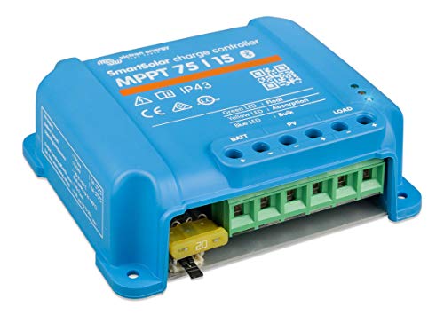 Victron Energy SCC075015060R Controlador de Carga SmartSolar MPPT 75/15. 75V/15A. Bluetooth