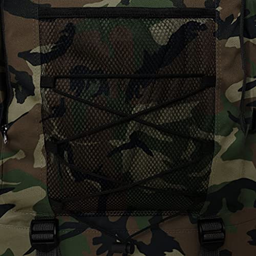 vidaXL Mochila Militar XXL 100 L Camuflaje