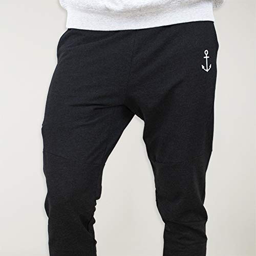 VIENTO After Ride Pantalones Jogger para Hombre (Negro, XL)