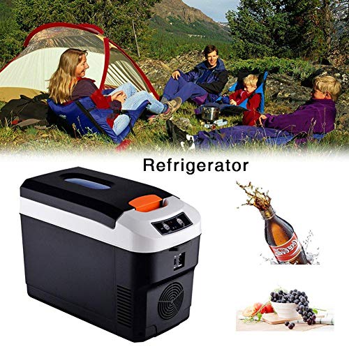 WEI-LUONG Mini Nevera 10L Frigorífico portátil refrigerador para refrigerador Home Dual-Use Refrigerator 12V24V Camping Camping Coolers Outdoor o Coche Hogar (Color Name : B)