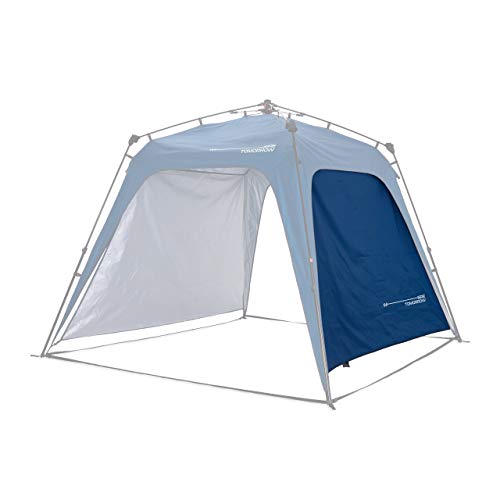 Where Tomorrow Pared Lateral Adicional para Gazebo de Camping - Carpa Plegable para Acampada, Jardín o Terraza – Cenador Impermeable para Exteriores – 2.5 x 2.5 x 1.9 Metros / Azul