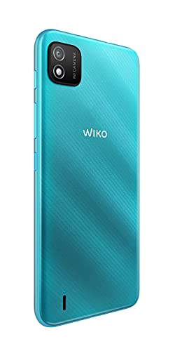 Wiko Y62- Smartphone 4G de 6’1” (3000mAh de batería, Dual SIM, 16 GB de ROM, Quad Core 1,8GHz, cámaras de 5MP, Android 11 Go Edition) Mint, Menta