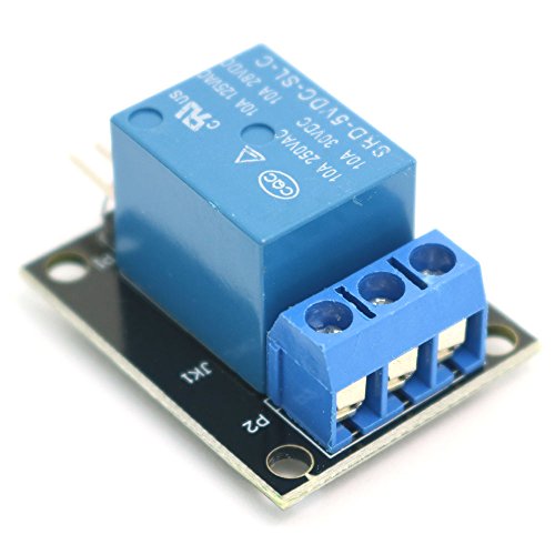 WINGONEER® 5PCS KY-019 5V Escudo de Placa de módulo de relé de 1 Canal para PIC AVR DSP Arm para arduino Relay