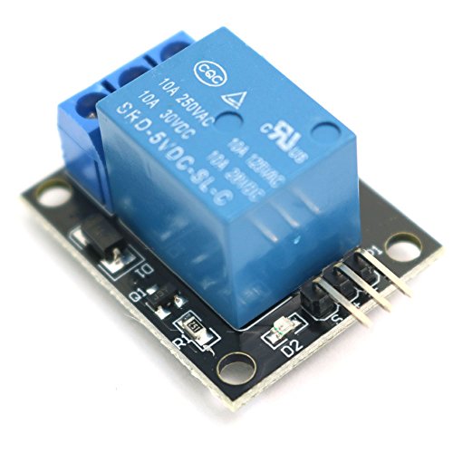 WINGONEER® 5PCS KY-019 5V Escudo de Placa de módulo de relé de 1 Canal para PIC AVR DSP Arm para arduino Relay