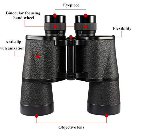 WUYUESUN Telescopio binocular de los prismáticos 15X50 de los altos tiempos del telescopio,