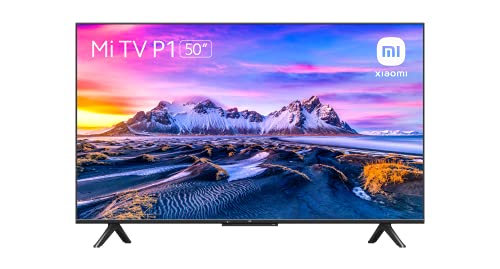 Xiaomi Smart TV P1 50 Pulgadas (Frameless, UHD, Sintonizador Triple, Android 10.0, Prime Video, Netflix, Google Assistant, Compatible con Alexa, Bluetooth, 3 HDMI, 2 USB) [Model 2021]