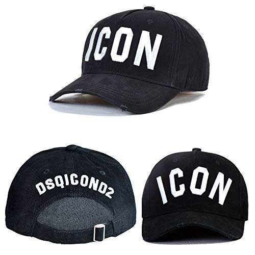 XIAOSO Icon - Gorra de béisbol para hombre y mujer, de algodón