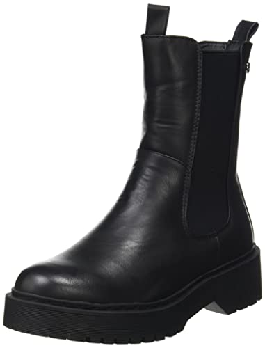 XTI 43364, Botas Cortas al Tobillo Mujer, Negro, 38 EU