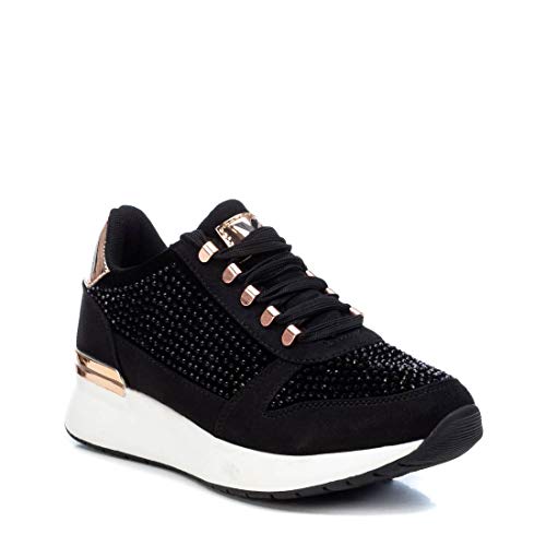 XTI 44365, Zapatillas Mujer, Negro, 37 EU