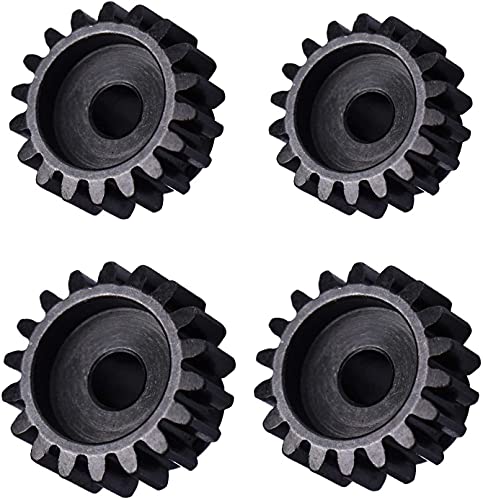 YUNIQUE ESPANA 4 Piezas RC Pinion Gear Combo Set 16T 17T 18T 19T M1 5mm for Brushless Motor of 1:8 1/8 RC Car