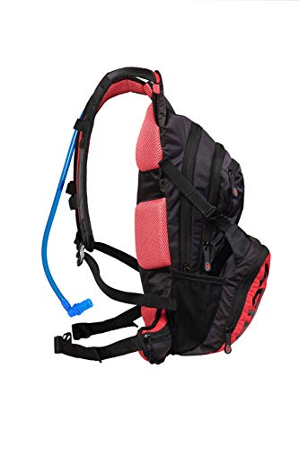 Zefal Z Hydro Enduro Mochila de hidratación, Unisex, Negro/Rojo, 11L