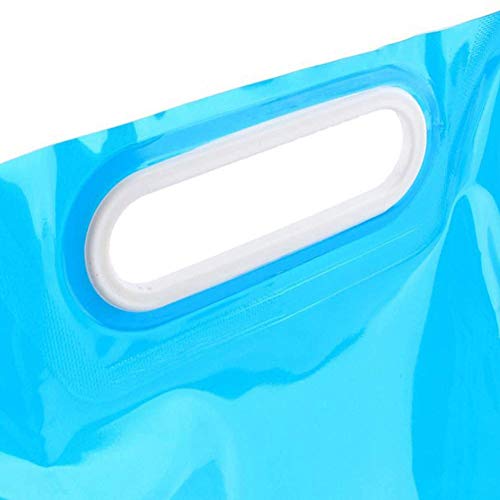 ZHOUZHOU 2Pack Bidón de Agua Plegable Portátil,10 L Bolsa de Agua Potable Coche de contenedores,Recipiente de Agua Plegable,para Camping al Aire Libre Senderismo Picnic Barbacoa