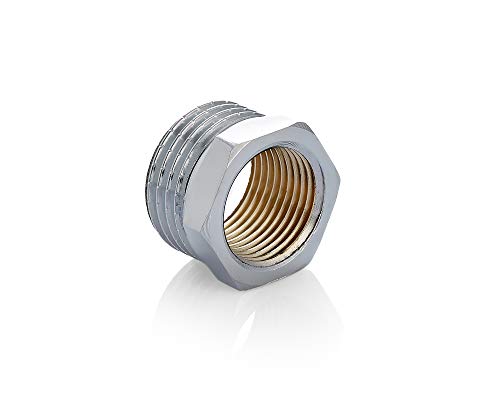 3/4 "macho - 1/2" hembra BSP Chrome REDUCING Reducer Bush