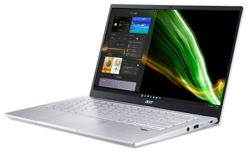 Acer Swift 3 SF314-43-R1PS - Ordenador Portátil 14" Full HD, Laptop (AMD Ryzen 5 5500U, 8GB RAM, 512GB SSD, AMD Radeon Graphics, Windows 10 Home), PC Portátil Color Plata - Teclado QWERTY Español