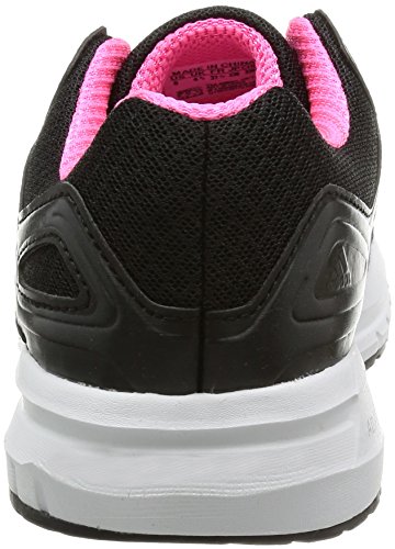 Adidas Duramo 6, Zapatillas Unisex Adulto, Black/Black/Neon Pink 1, 36 EU