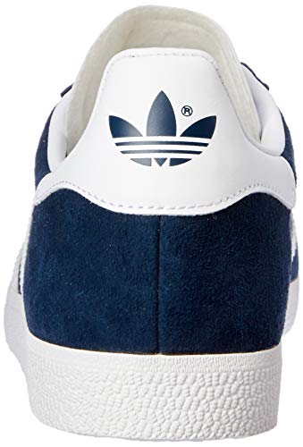 adidas Gazelle, Zapatillas de Deporte Unisex Adulto, Collegiate Navy/White/Gold Metalic, 42 EU