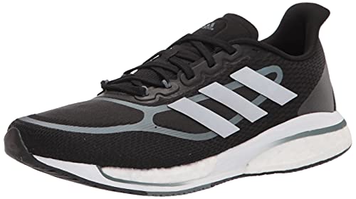 adidas Men's Supernova + Trail Running Shoe, White/Black/Solar Red, 13